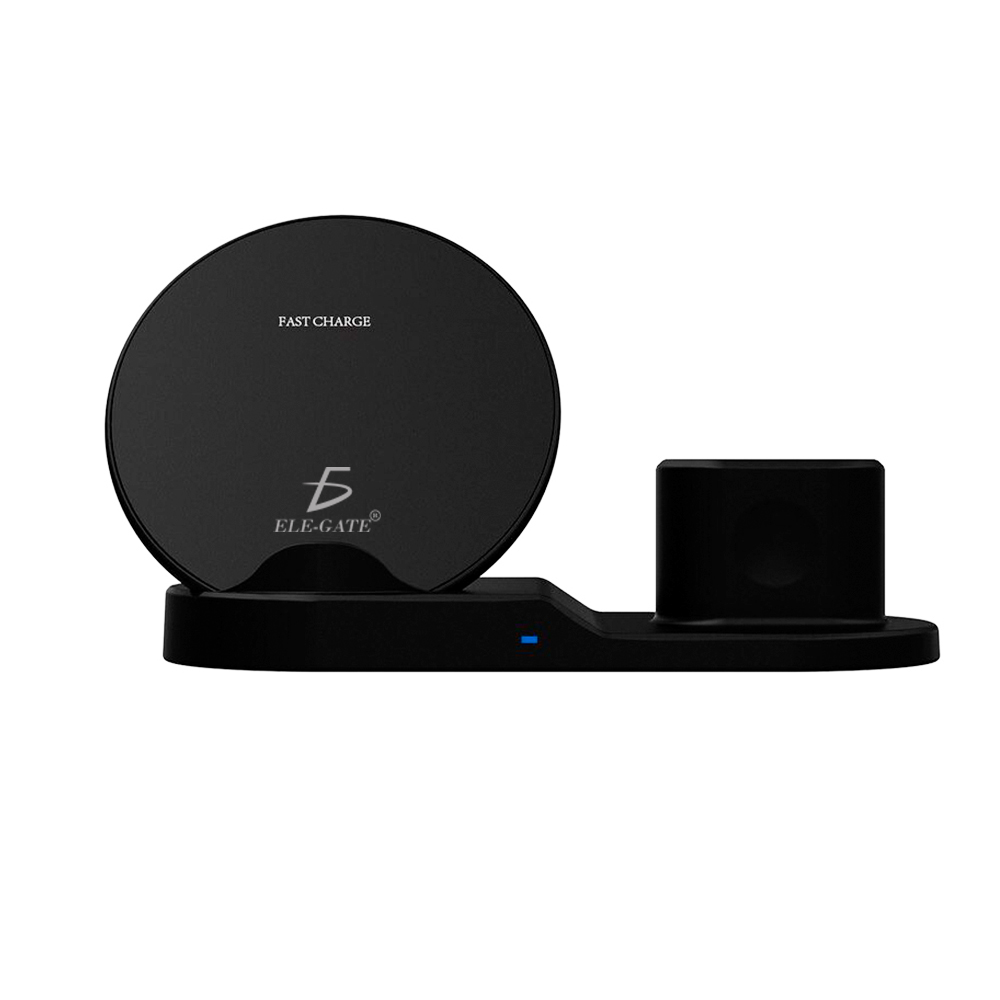 Base Carga Rapida Inalambrico Iphone Apple Watch AirPod - Image 2