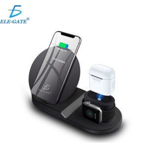 Base Carga Rapida Inalambrico Iphone Apple Watch AirPod