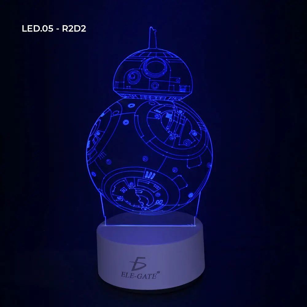 Lampara 3d Led