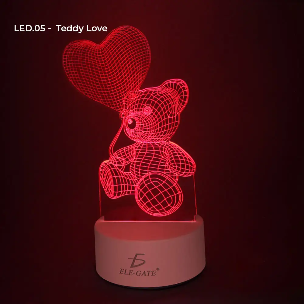 Lampara 3d Led