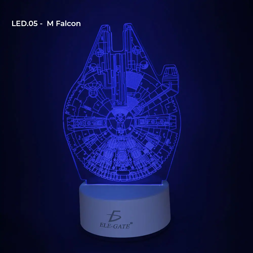 Lampara 3d Led