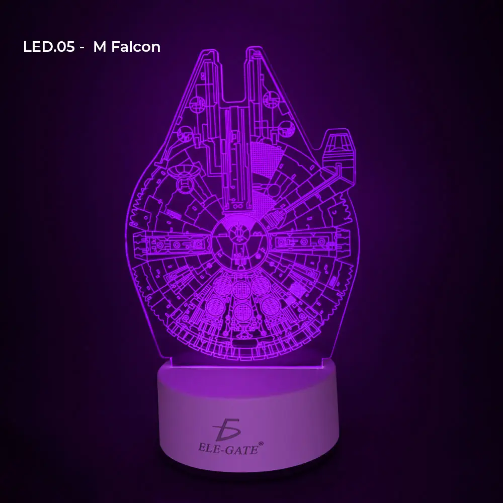 Lampara 3d Led