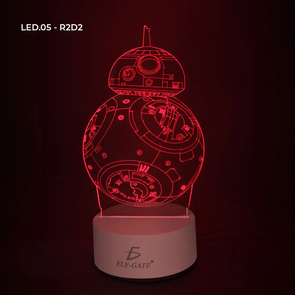 Lampara 3d Led