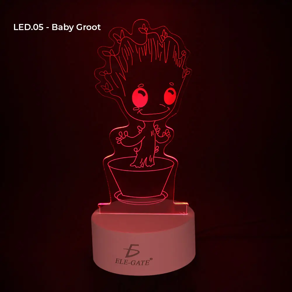 Lampara 3d Led