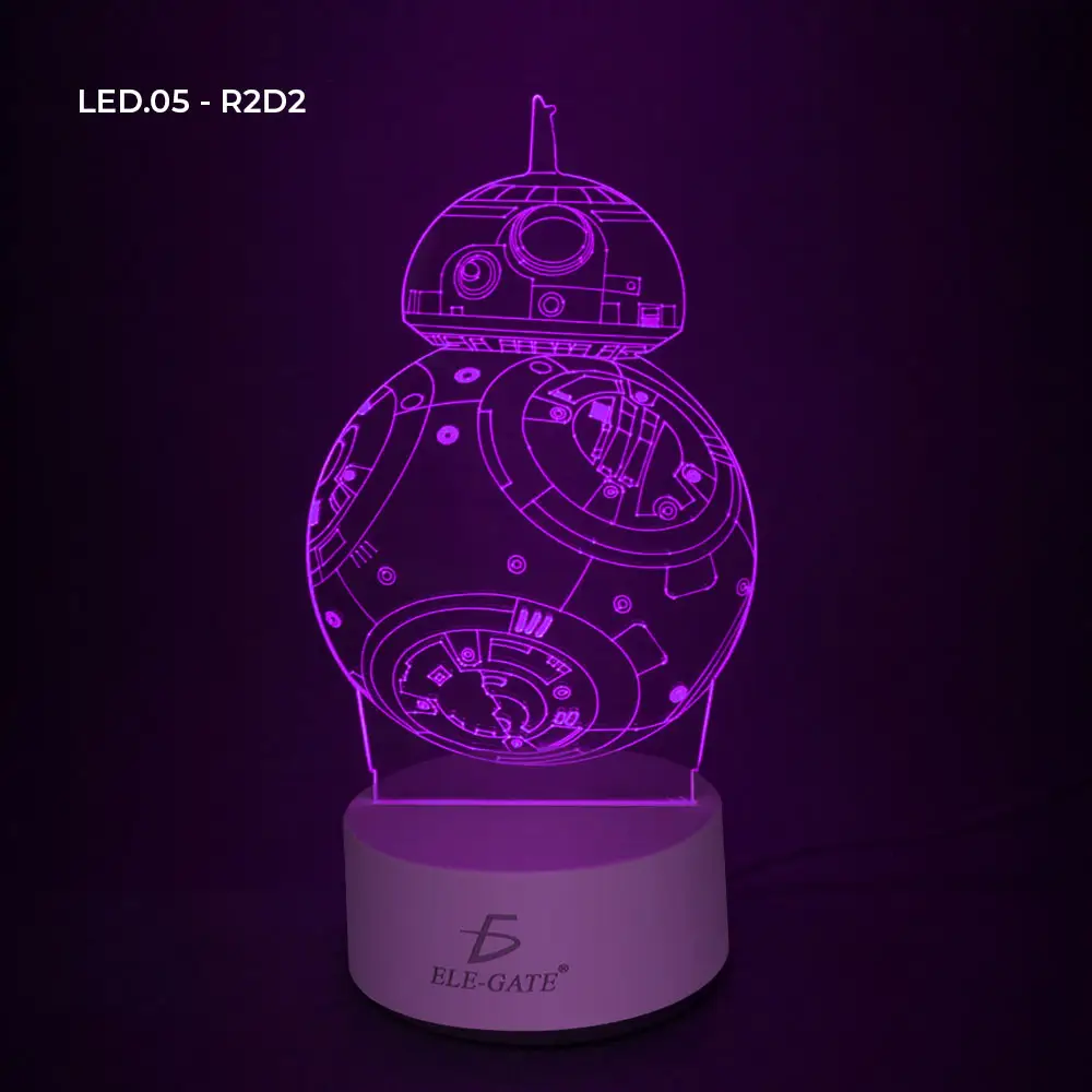 Lampara 3d Led
