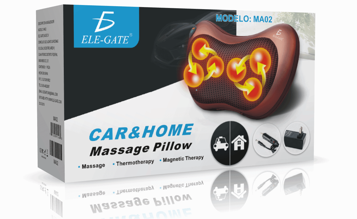Masajeador Almohada Cuello Carro Hombros