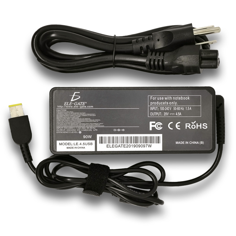 Cargador Laptop Lenovo 90w 20v 4.5a Usb Punta Cuadrada