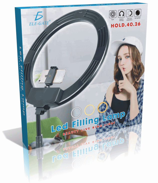 Aro Luz Led De 10 Pulgadas con Soporte Para Mesa - Image 7