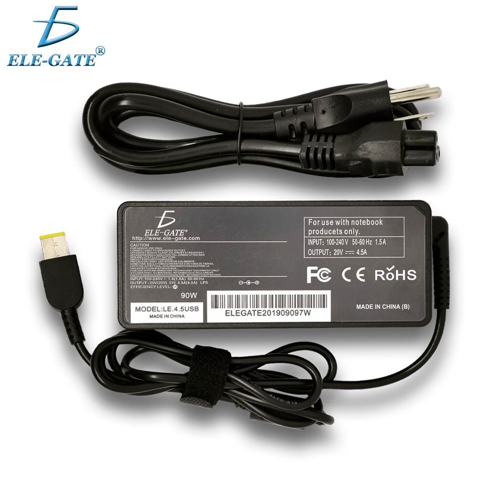 Cargador Laptop Lenovo 90w 20v 4.5a Usb Punta Cuadrada