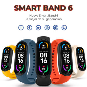 Smart Band M6 Pulsera Inteligente Sensor De Ritmo Cardíaco