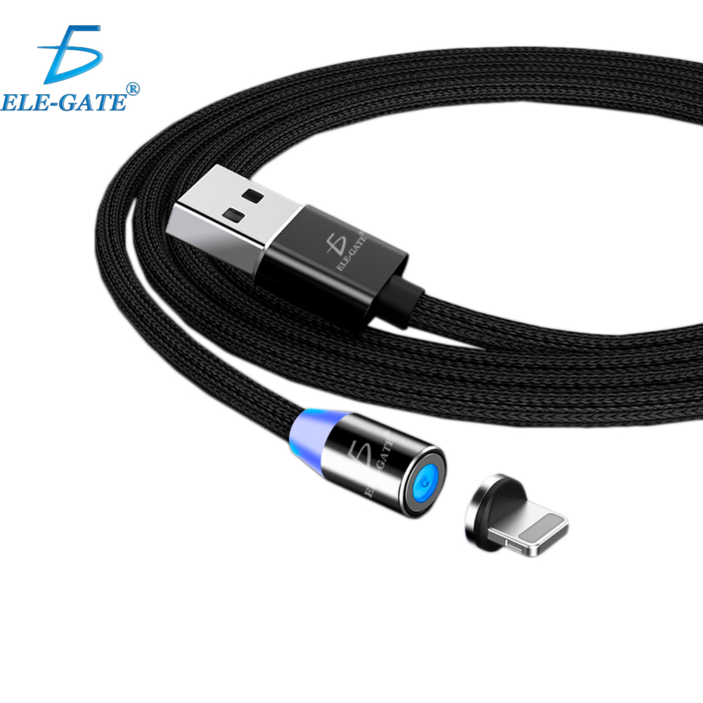 Cable Imán Para Celular Iphone Lightning IOS Carga Rápida Y Datos 3A