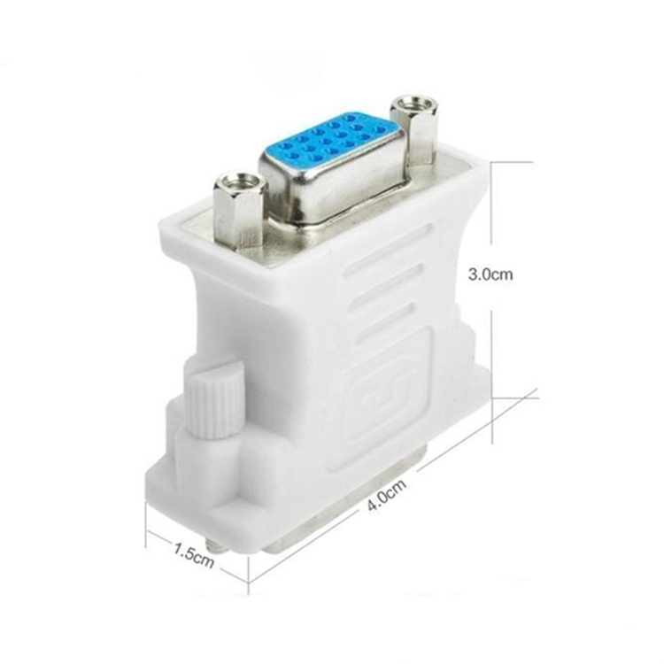 Adaptador Vga Dvi D Dvi I 24+1 24+5 Dual Convertidor Video