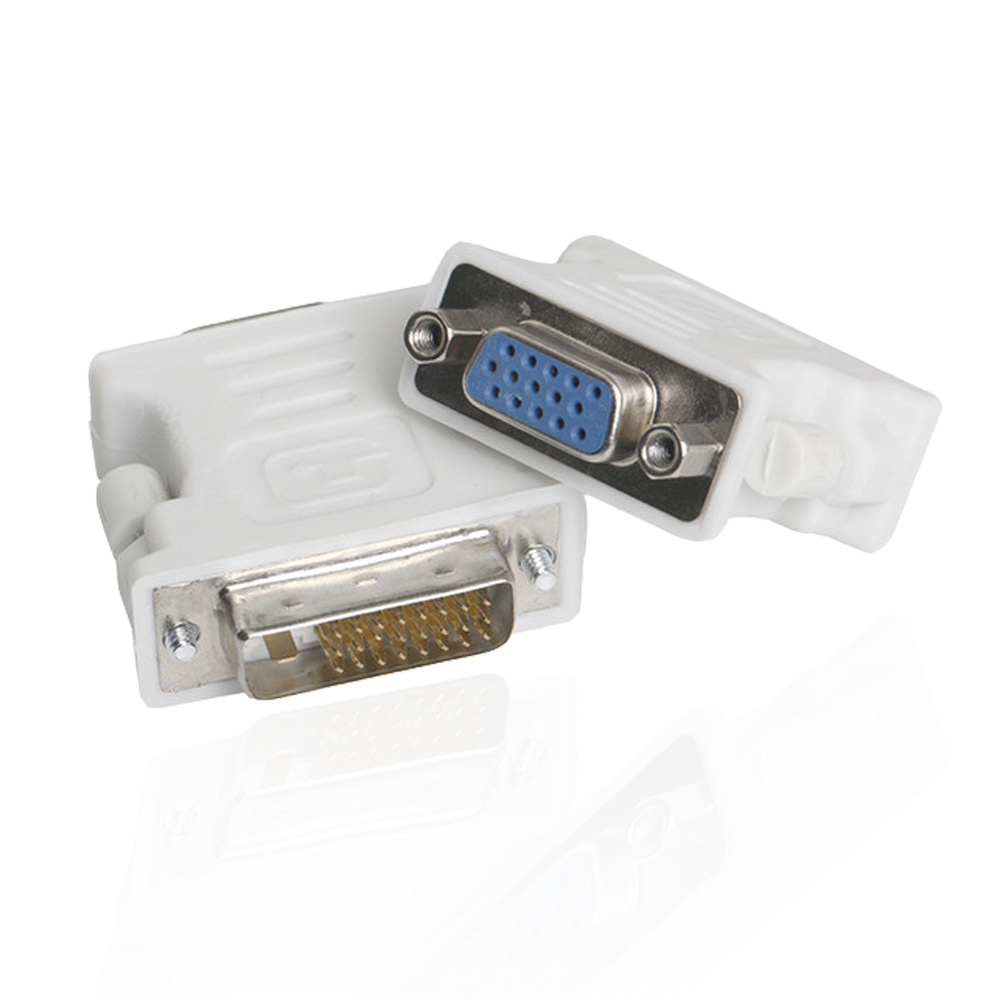 Adaptador Vga Dvi D Dvi I 24+1 24+5 Dual Convertidor Video