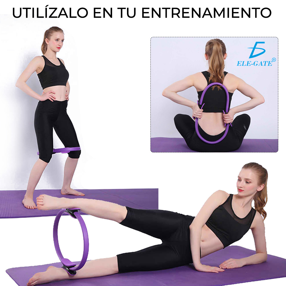 Anillo De Pilates Yoga Para Espalda, Piernas, Cuello, Brazos