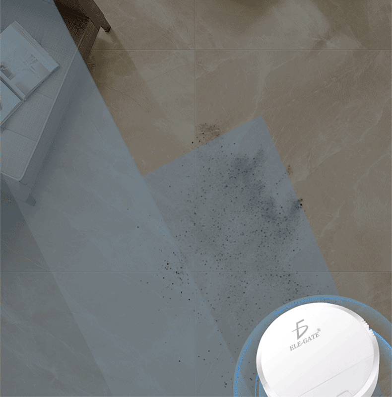 Robot De Barrido Inteligente Recargable Blanco Limpiadora