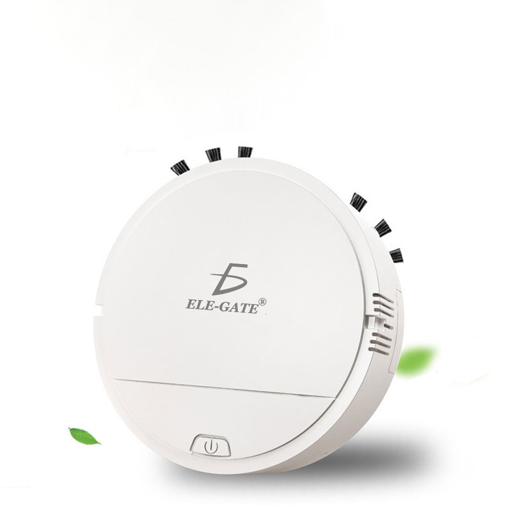 Robot De Barrido Inteligente Recargable Blanco Limpiadora