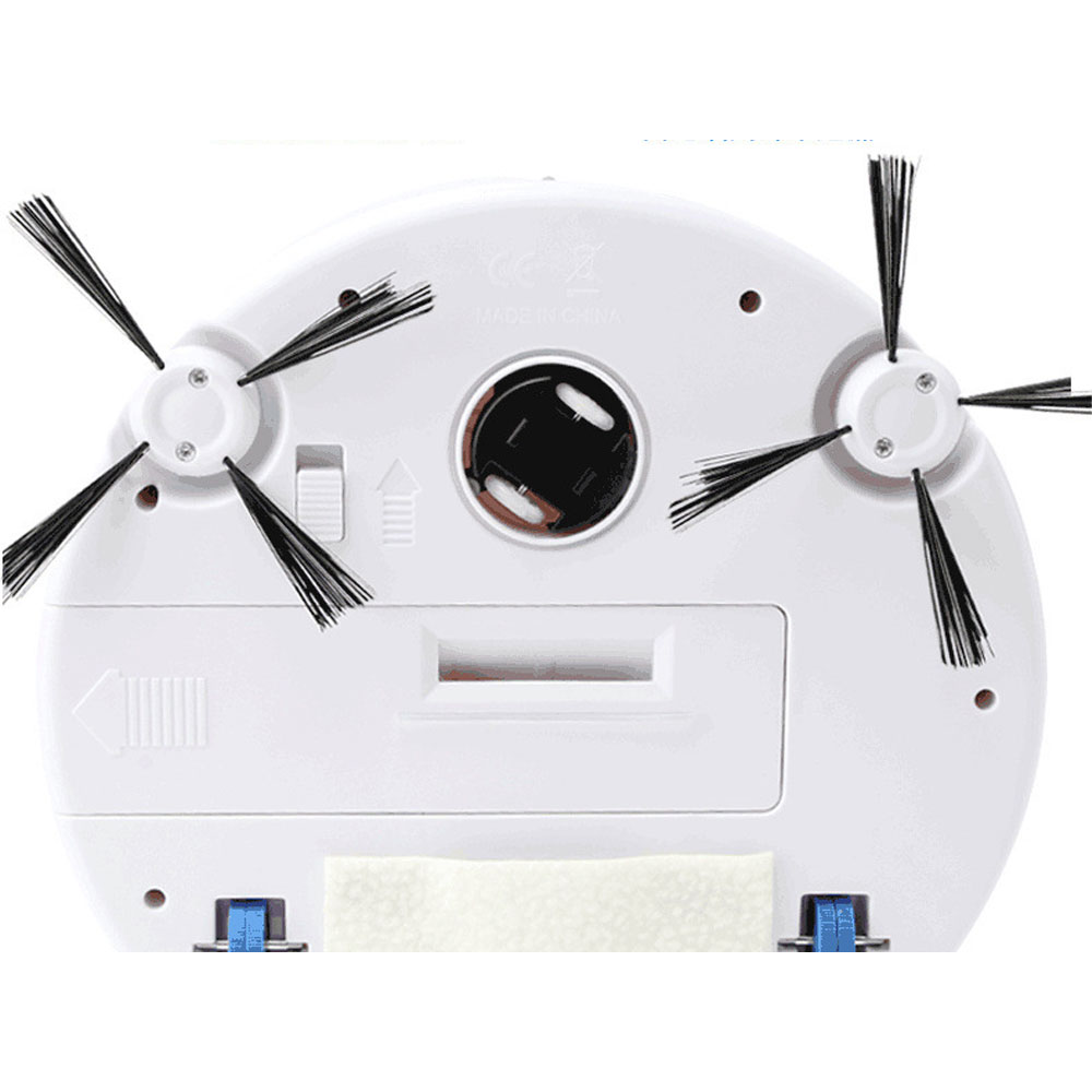 Robot De Barrido Inteligente Recargable Blanco Limpiadora