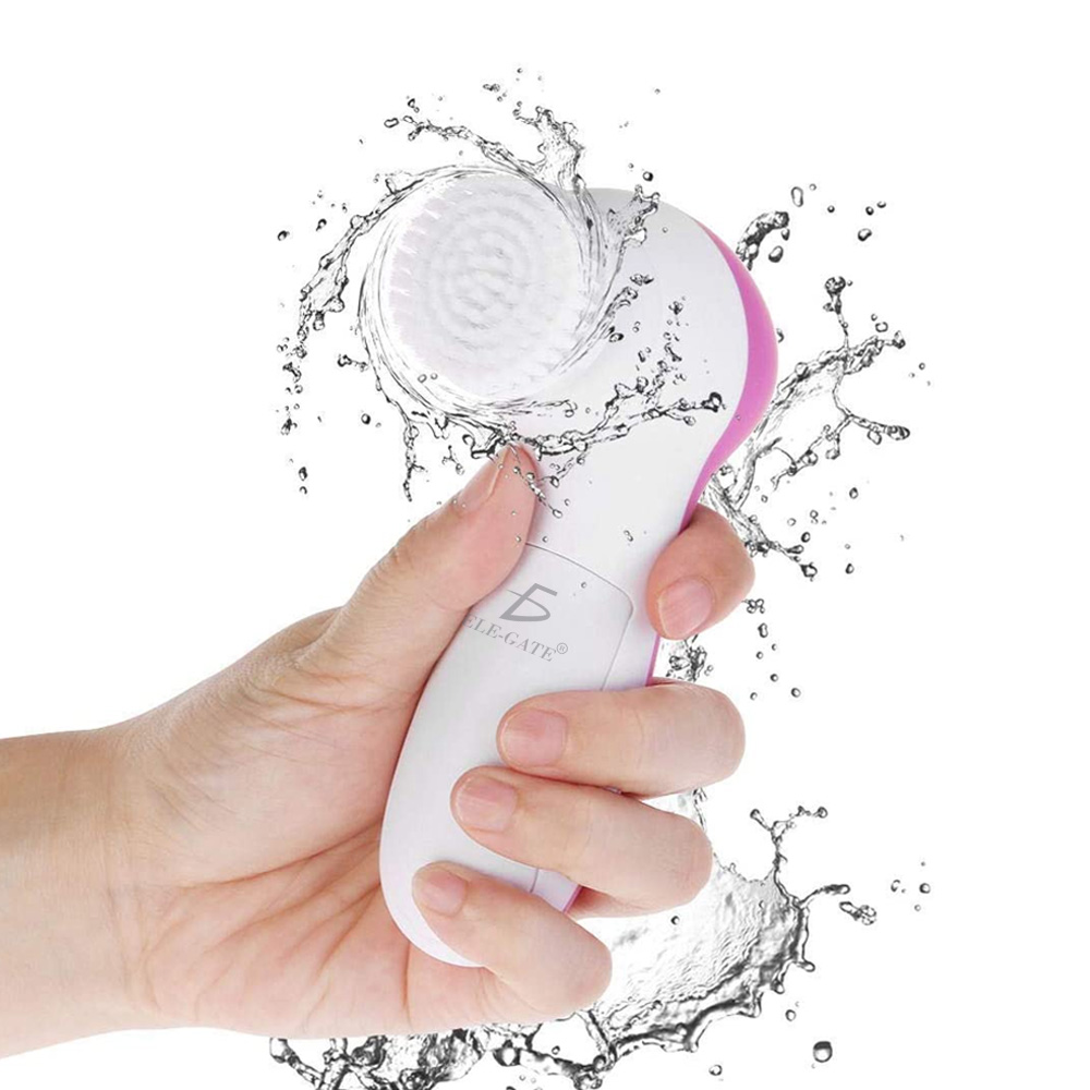 Limpiador Facial Eléctrico 5 En 1 Masajeador Exfoliante Suavizante