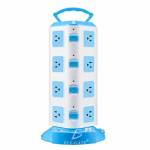 Torre Multi Contacto 4 Puertos Usb 5V 2.1A Enchufe Mexico