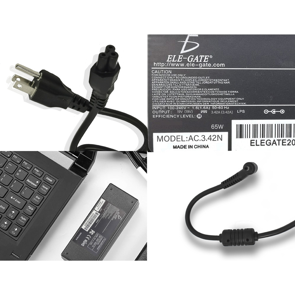 Cargador Laptop Acer Aspire 19v 3.42a 65W 3.0*1.0mm