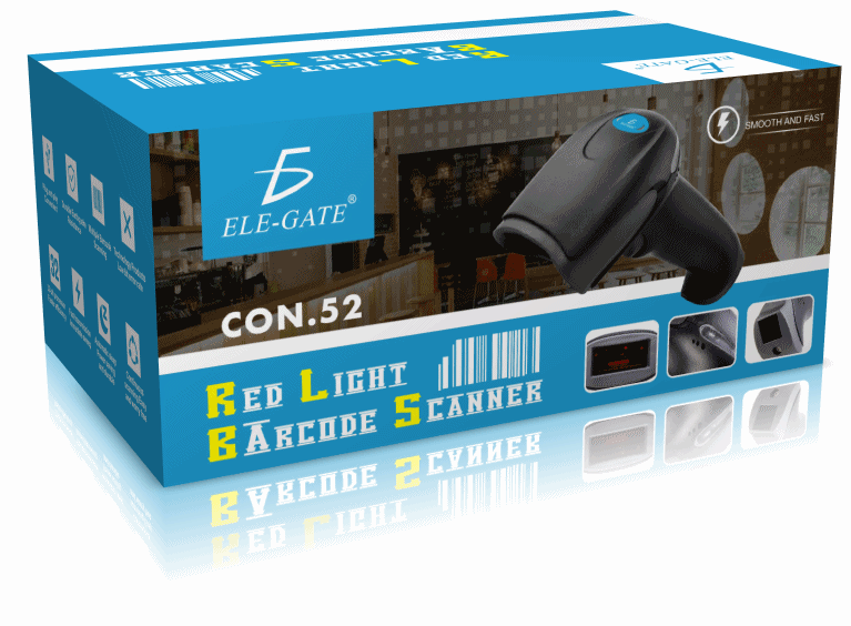 Lector Codigo De Barras Láser Usb Pos Ean Upc Isbn - Image 4