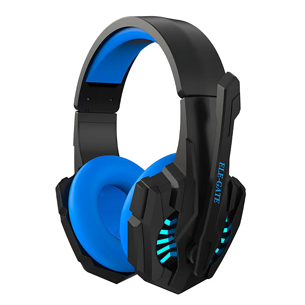 Audifonos Diadema Gamer Con Micrófono Led Videojuegos - Imagen 4