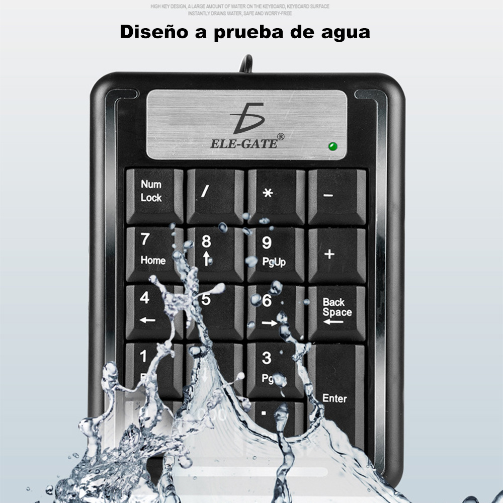 Teclado Numerico Usb Pc Laptop Computadoras Mac Windows