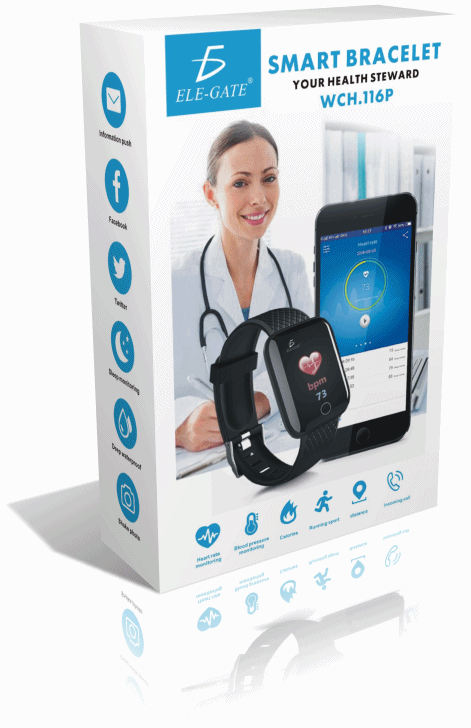 Smart Band 116P Plus Reloj Pulsera Inteligente Sensor De Ritmo Cardíaco - Image 7