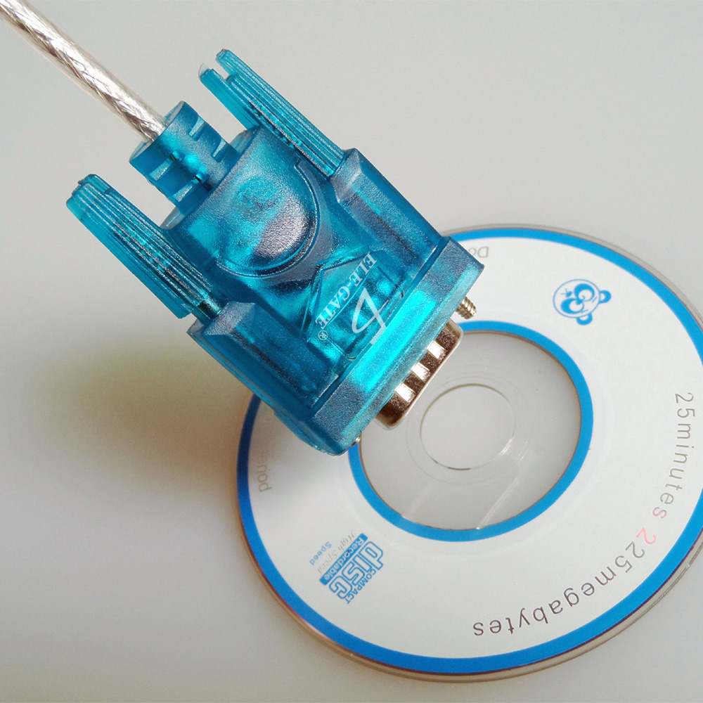 Adaptador Rs232 Serial Dv9 Macho A Usb 2.0 Macho