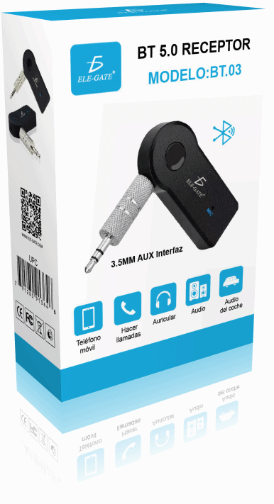 Receptor Bluetooth Audio Transmisor 3.5 Recargable - Image 5