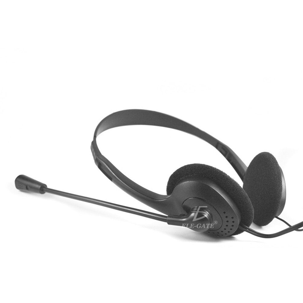 Audifono Diadema Con Micrófono 3.5mm Ajustable Para Pc