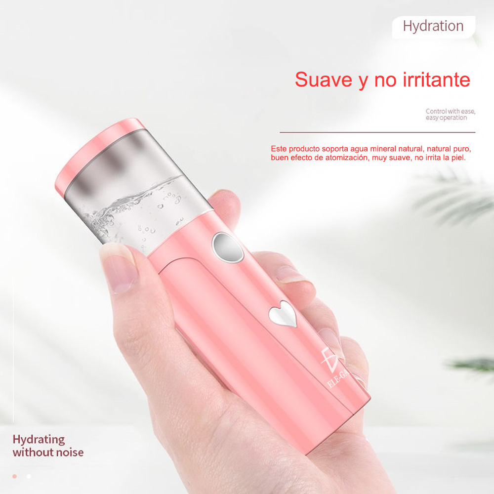 Nano Portable Niebla Pulverizador Nebulizador Facial Vaporiz