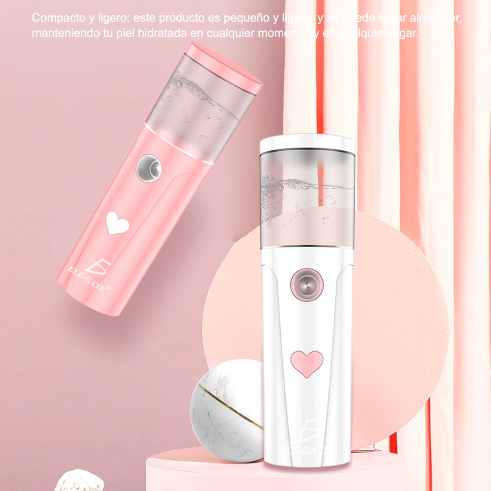 Nano Portable Niebla Pulverizador Nebulizador Facial Vaporiz