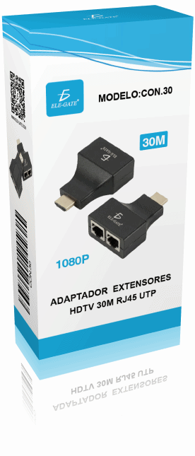 Adaptador Extensor Extensores Hdmi 30m Rj45 Utp - Image 3