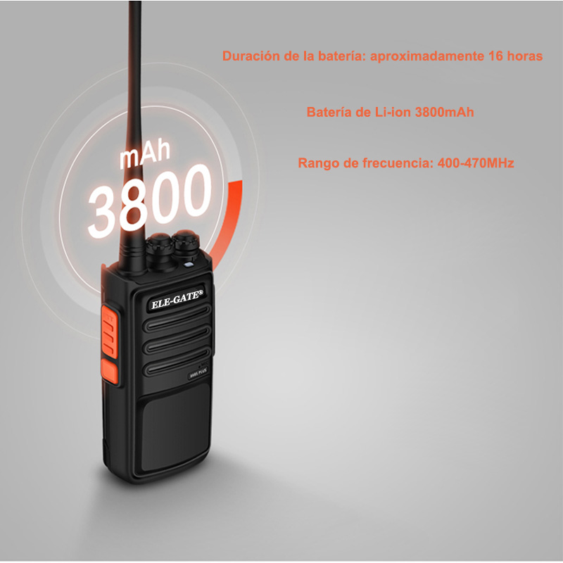 Radios FM Walkie Talkie Con Audifonos Carga por Usb