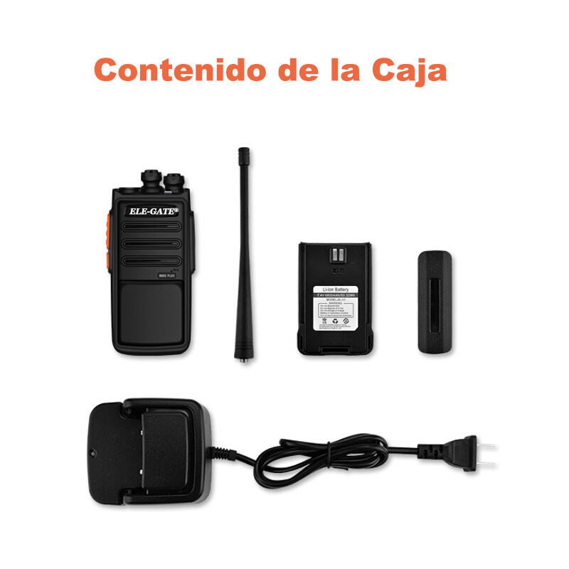 Radios FM Walkie Talkie Con Audifonos Carga por Usb