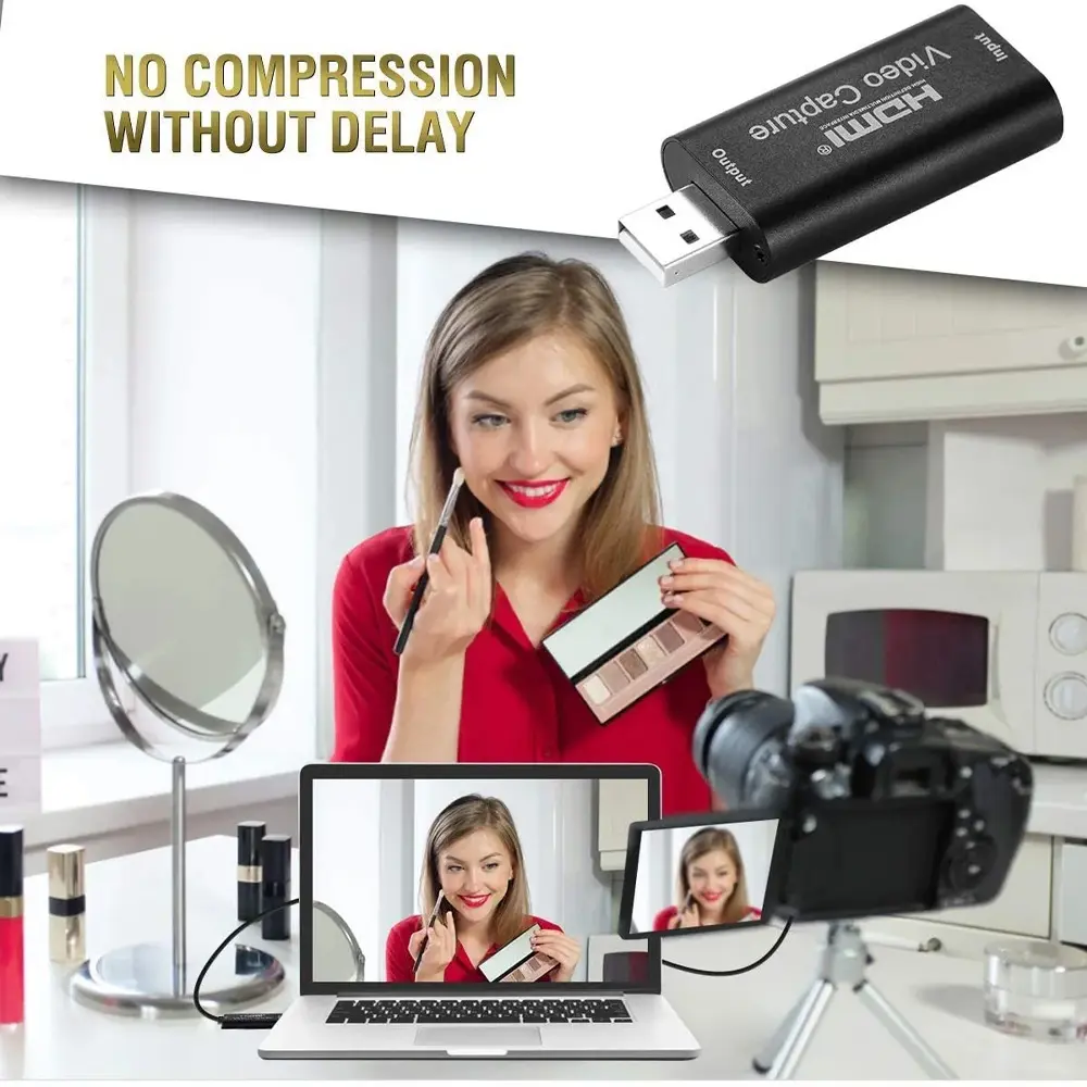 Tarjetas De Captura De Audio Y Vídeo Hdmi A Usb