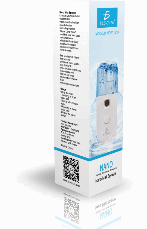 Desinfectante Spray Sanitizante Nano Difusor Atomizador