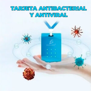 Tarjeta Sanitizante anti-viral anti-bacteriano