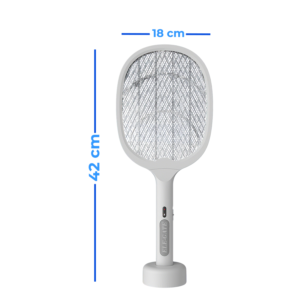 Raqueta Mata Mosquitos Lámpara Led Recargable Electrica - Image 5