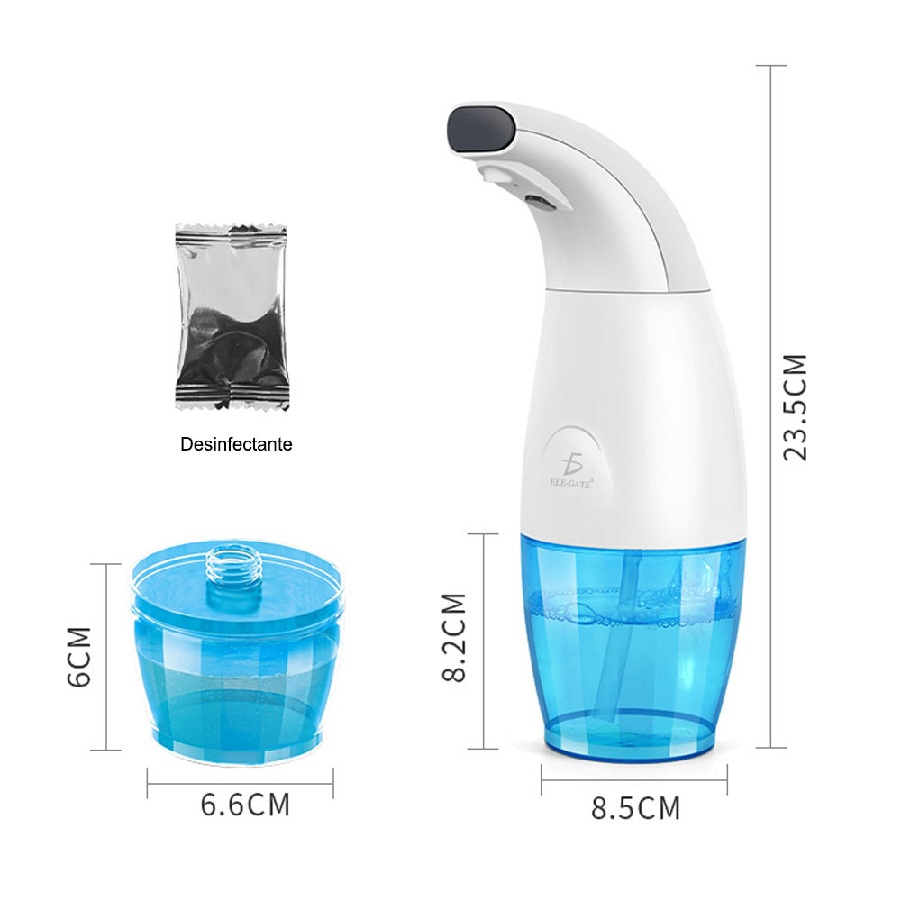 Botella De Gel Lavadora Manos Dispensador Automátic