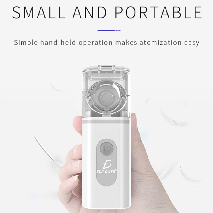 Nebulizador De Malla Portatil De Mano Ultrasonido Silencioso