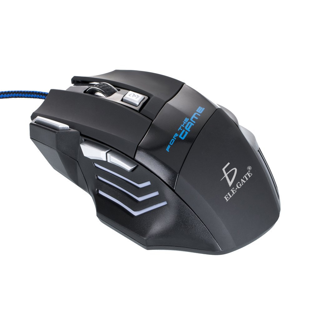 Mouse Gamer Usb Optico 7 Botones Plug And Play
