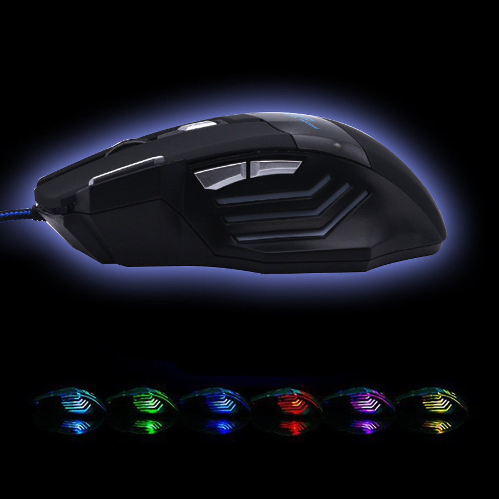 Mouse Gamer Usb Optico 7 Botones Plug And Play