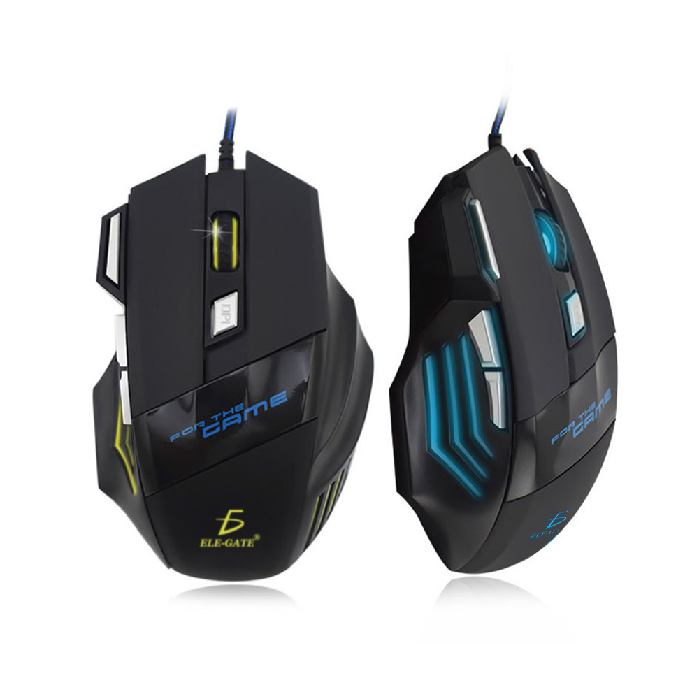 Mouse Gamer Usb Optico 7 Botones Plug And Play