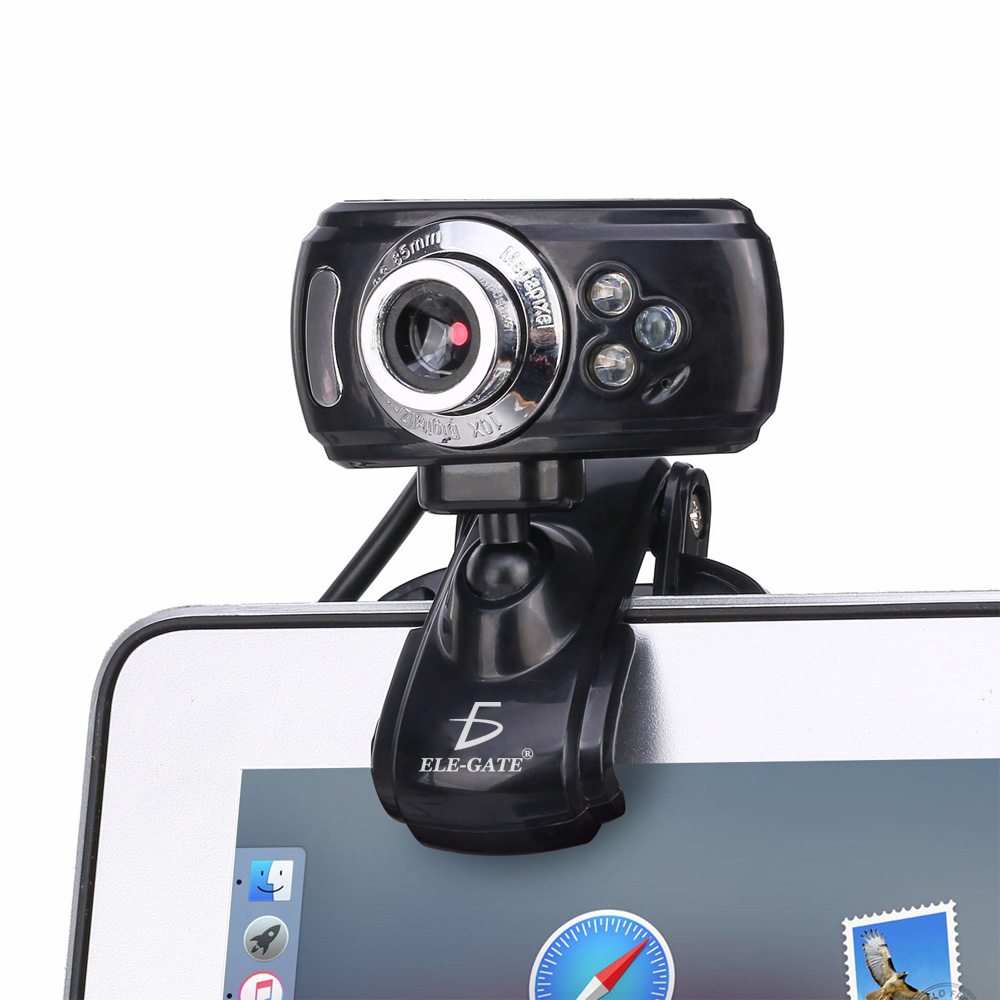 Webcam Usb Cámara Computadora Con Micrófono