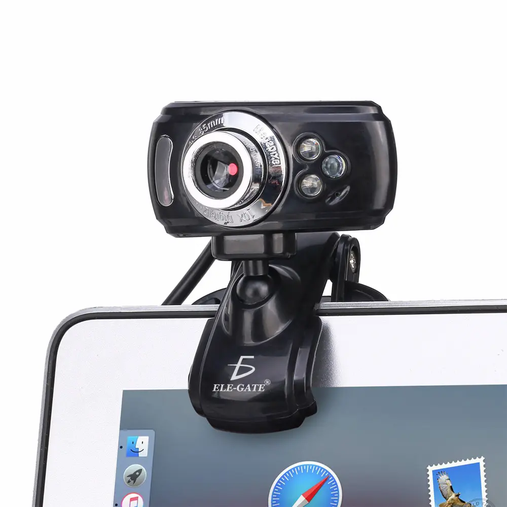 Webcam Usb Cámara Computadora Con Micrófono