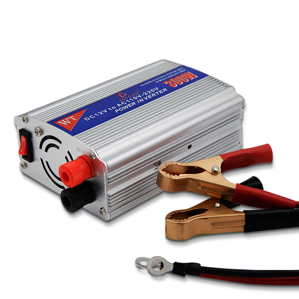 Inversor De Corriente Automotriz 12v A 110v 300w