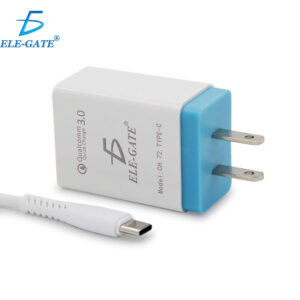 Cargador Qualcomm 3.0 Carga Rápida Type C Turbo