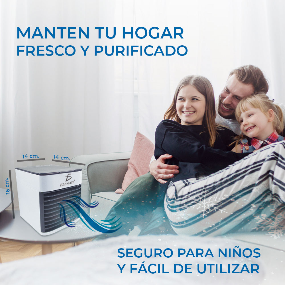 Aire Acondicionado Pequeño Usb Para Escritorio Auto